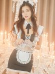 画像7: 【即日発送】【ハロウィン】 セクシーメイドセットアップ【コスプレ5点セット】【S-Mサイズ/1カラー】[YMT] (7)