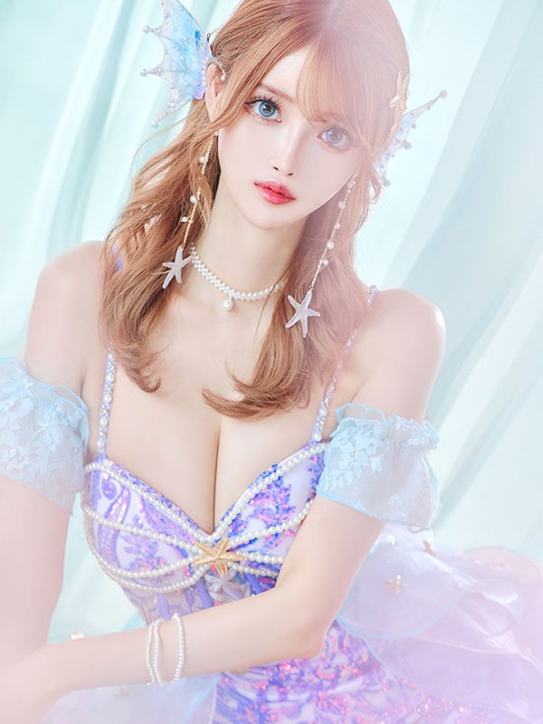 画像3: 【即日発送】【ハロウィン】【桜咲乃愛ちゃんコラボ】 2wayマーメイド 【コスプレ7点セット】【S-Mサイズ/1カラー】[YMT] (3)