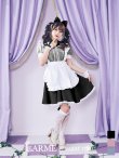 画像17: 【ハロウィン】 ギンガムチェック猫メイド【コスプレ5点セット】【S-Mサイズ/3カラー】[YMT] (17)
