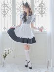 画像5: 【ハロウィン】 ギンガムチェック猫メイド【コスプレ5点セット】【S-Mサイズ/3カラー】[YMT] (5)