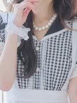 画像15: 【ハロウィン】 ギンガムチェック猫メイド【コスプレ5点セット】【S-Mサイズ/3カラー】[YMT] (15)