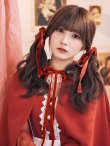 画像7: 【即日発送】【ハロウィン】【LARME/ラルム掲載】赤ずきん【コスプレ3点セット】【S-XLサイズ/1カラー】[OF01] (7)