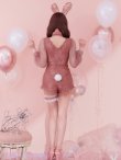 画像17: 【ハロウィン】 レースバニーオールインワン 【コスプレ5点セット】【S-Lサイズ/3カラー】[YMT] (17)