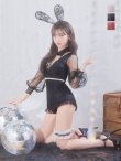 画像20: 【ハロウィン】 レースバニーオールインワン 【コスプレ5点セット】【S-Lサイズ/3カラー】[YMT] (20)