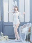 画像5: 【ハロウィン】 レースバニーオールインワン 【コスプレ5点セット】【S-Lサイズ/3カラー】[YMT] (5)