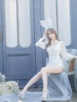 画像8: 【ハロウィン】 レースバニーオールインワン 【コスプレ5点セット】【S-Lサイズ/3カラー】[YMT] (8)