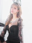 画像9: 【即日発送】【ハロウィン】 ビジューバニーワンピース 【コスプレ4点セット】【S-Lサイズ/2カラー】[YMT] (9)