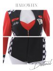 画像21: 【即日発送】【ハロウィン】 レースクイーンオールインワン 【コスプレ1点セット】【S-Mサイズ/2カラー】[YMT] (21)