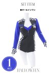 画像27: 【即日発送】【ハロウィン】 レースクイーンオールインワン 【コスプレ1点セット】【S-Mサイズ/2カラー】[YMT] (27)