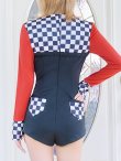 画像14: 【即日発送】【ハロウィン】 レースクイーンオールインワン 【コスプレ1点セット】【S-Mサイズ/2カラー】[YMT] (14)