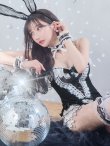 画像34: 【即日発送】【ハロウィン】パールチェーンレースバニーガール【コスプレ7点セット】【S-Lサイズ/3カラー】[YMT] (34)