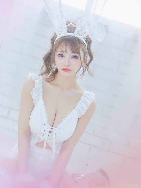 画像7: 【SALE!!】【即日発送】【ハロウィン】 フリルレースバニーセットアップ 【コスプレ6点セット】 【S-Mサイズ/3カラー】[OF01] (7)