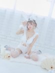 画像11: 【即日発送】【ハロウィン】 フリルレースバニーセットアップ 【コスプレ6点セット】 【S-Mサイズ/3カラー】[YMT] (11)