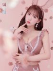 画像8: 【即日発送】【ハロウィン】 フリルレースバニーセットアップ 【コスプレ6点セット】 【S-Mサイズ/3カラー】[YMT] (8)