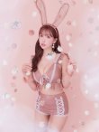 画像11: 【即日発送】【ハロウィン】 フリルレースバニーセットアップ 【コスプレ6点セット】 【S-Mサイズ/3カラー】[YMT] (11)
