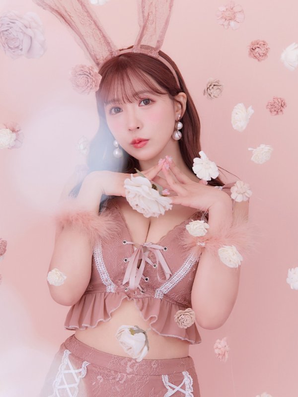 画像8: 【SALE!!】【即日発送】【ハロウィン】 フリルレースバニーセットアップ 【コスプレ6点セット】 【S-Mサイズ/3カラー】[OF01] (8)