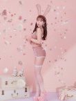 画像16: 【即日発送】【ハロウィン】 フリルレースバニーセットアップ 【コスプレ6点セット】 【S-Mサイズ/3カラー】[YMT] (16)