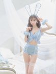 画像33: 【即日発送】【ハロウィン】 フリルレースバニーセットアップ 【コスプレ6点セット】 【S-Mサイズ/3カラー】[YMT] (33)