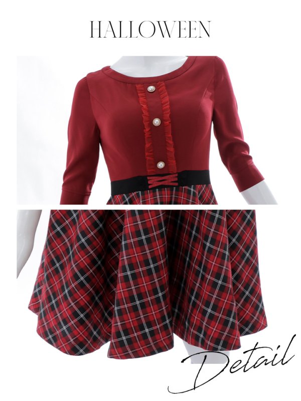 画像27: 【SALE!!】【ハロウィン】 魔法学校制服 【コスプレ3点セット】【S-Mサイズ/2カラー】[OF01] (27)