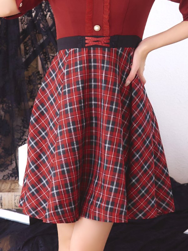 画像21: 【SALE!!】【ハロウィン】 魔法学校制服 【コスプレ3点セット】【S-Mサイズ/2カラー】[OF01] (21)