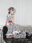 画像5: 【即日発送】【ハロウィン】ダルメシアンセットアップ【コスプレ6点セット】【S-Lサイズ/1カラー】[YMT] (5)