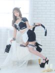 画像1: 【即日発送】【ハロウィン】キャットメイドセットアップ【コスプレ6点セット】【S-Mサイズ】【YMT】 (1)
