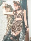 画像4: 【即日発送】【ハロウィン】 レオパードキャット/豹柄猫 【コスプレ5点セット】 【S-Mサイズ】[YMT] (4)