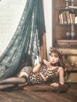 画像11: 【即日発送】【ハロウィン】 レオパードキャット/豹柄猫 【コスプレ5点セット】 【S-Mサイズ】[YMT] (11)