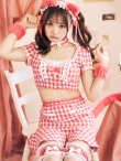 画像5: 値下げ！【即日発送】【ハロウィン】【LARME/ラルム掲載】ツイードキャットセットアップ 【コスプレ6点セット】 【XS-Mサイズ/4カラー】[YMT] (5)