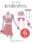 画像46: 値下げ！【即日発送】【ハロウィン】ツイードキャットセットアップ 【コスプレ6点セット】 【XS-Mサイズ/4カラー】[YMT] (46)