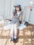 画像3: 値下げ！【即日発送】【ハロウィン】ツイードキャットセットアップ 【コスプレ6点セット】 【XS-Mサイズ/4カラー】[YMT] (3)