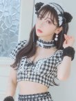 画像11: 値下げ！【即日発送】【ハロウィン】ツイードキャットセットアップ 【コスプレ6点セット】 【XS-Mサイズ/4カラー】[YMT] (11)