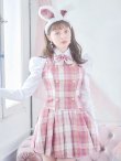 画像4: 【ハロウィン】チェック制服バニー【コスプレ6点セット】 【S-Lサイズ/1カラー】[YMT] (4)