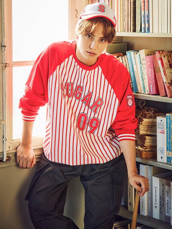 画像2: 【即日発送】【ハロウィン】ベースボールトレーナー【コスプレ3点セット】【Fサイズ/1カラー】[HC03] (2)