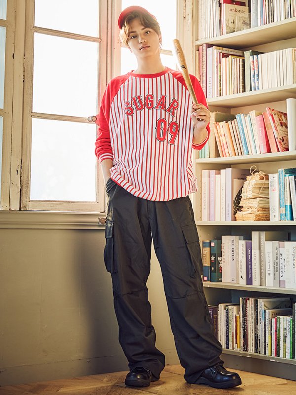 画像4: 【即日発送】【ハロウィン】ベースボールトレーナー【コスプレ3点セット】【Fサイズ/1カラー】[HC03] (4)