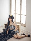 画像9: 【値下げ！】【即日発送】【ハロウィン】ツイードポリスセットアップ 【コスプレ5点セット】【XS-Mサイズ】(YMT06-SV)[YMT-Bg] (9)