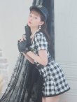 画像19: 送料無料！【ハロウィン】【LARME/ラルム掲載】 ギンガムセットアップポリス 【コスプレ5点セット】【XS-Mサイズ/1カラー】(YMT06-SV)[YMT-B] (19)