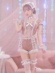 画像31: 【即日発送】【ハロウィン】コルセットレースキャット 【コスプレ6点セット】 【S-Mサイズ/3カラー】[YMT] (31)