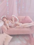 画像29: 【即日発送】【ハロウィン】コルセットレースキャット 【コスプレ6点セット】 【S-Mサイズ/3カラー】[YMT] (29)