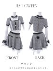 画像19: 【即日発送】【ハロウィン】【LARME/ラルム掲載】 グレンチェックセットアップバニー 【コスプレ6点セット】【XS-Mサイズ/1カラー】[YMT] (19)