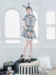 画像13: 【即日発送】【ハロウィン】【LARME/ラルム掲載】 グレンチェックセットアップバニー 【コスプレ6点セット】【XS-Mサイズ/1カラー】[YMT] (13)