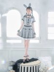 画像16: 【即日発送】【ハロウィン】【LARME/ラルム掲載】 グレンチェックセットアップバニー 【コスプレ6点セット】【XS-Mサイズ/1カラー】[YMT] (16)