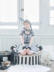 画像11: 【即日発送】【ハロウィン】【LARME/ラルム掲載】 グレンチェックセットアップバニー 【コスプレ6点セット】【XS-Mサイズ/1カラー】[YMT] (11)