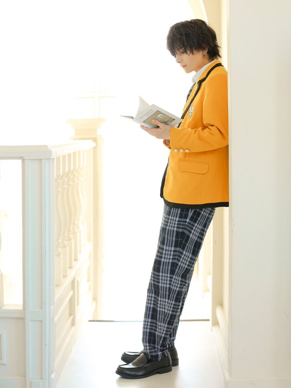 画像3: 【SALE!!】【ハロウィン】 男子高校生制服 【コスプレ5点セット】【M-XLサイズ/1カラー】[HC03] (3)