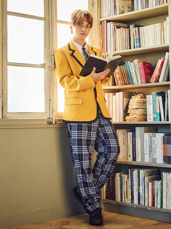 画像11: 【SALE!!】【ハロウィン】 男子高校生制服 【コスプレ5点セット】【M-XLサイズ/1カラー】[OF01] (11)