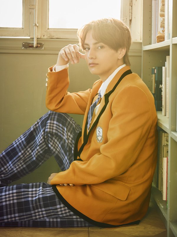 画像3: 【SALE!!】【ハロウィン】 男子高校生制服 【コスプレ5点セット】【M-XLサイズ/1カラー】[OF01] (3)