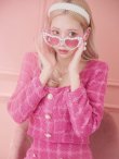 画像3: 【即日発送】【ハロウィン】ピンクガールツイードセットアップ【コスプレ4点セット】（SA30SB）【XS-Mサイズ/1カラー】[YMT] (3)
