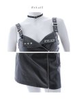 画像22: 【即日発送】【ハロウィン】レザーポリスセットアップコスプレ【コスプレ7点セット】【XS-M/1カラー】[YMT-Bsv] (22)