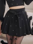画像19: 【即日発送！】【ハロウィン】ビジューブラックキャットセットアップ 【コスプレ7点セット】[YMT] (19)