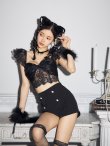 画像14: 【即日発送】【ハロウィン】 セクシーレースキャットセットアップ 【コスプレ7点セット】【XS-Mサイズ】[YMT] (14)